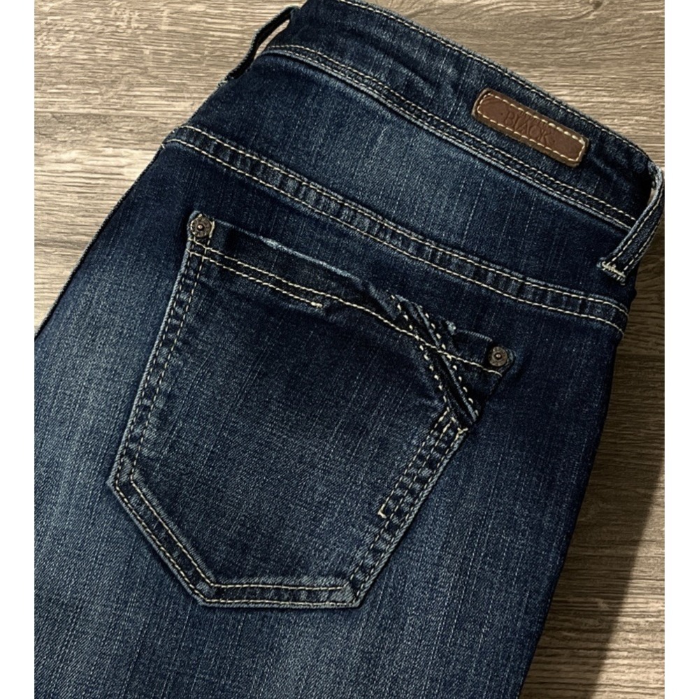 Buckle Black Fit No. 53 Boot Stretch Mid Rise Dark Wash Jeans Size 29x34 (33x35)